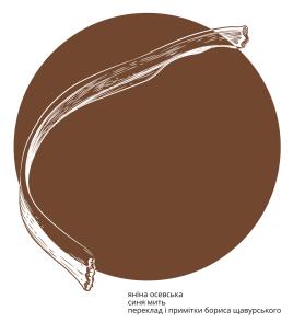 Обкладинка - Синя мить